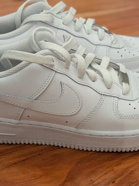 Nike Air Force 1 Low White Leather Sneakers